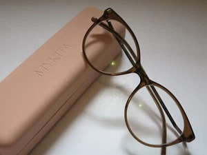Mykita Lite NANOOK 826 Topaz / Shiny Copper Glasses Eyewear Eyeglasses Frame NEW - Picture 1 of 7