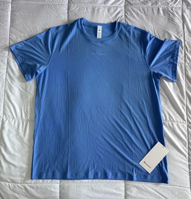 New Lululemon Jersey Training Short-Sleeve Shirt For All Runners 12 Pool Party - Image 1 of 4