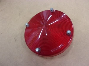 International Bus Stop Crossing Arm Red Light Lamp Lens SMC 194C SAE J1133 4 1/2 - Picture 1 of 7