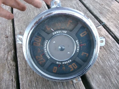 Chevrolet 1947 1953 camioneta pickup calibre clúster pátina original Foto 1 de 4