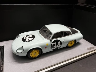 Alfa Romeo Giulietta SZ Coda Tronca 24h Le Mans 1963 #34 Tecnomodel 1/18 - Immagine 1 di 4