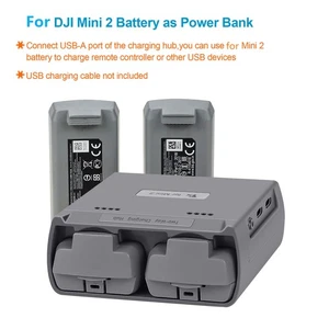 Mini 2 SE Battery Charger Two Way USB Charging Hub for DJI Mini 2 Mini SE - Picture 1 of 11