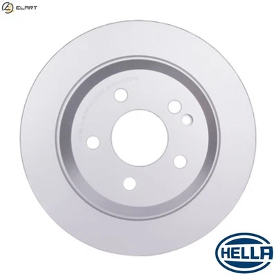 2x BRAKE DISC 8DD 355 122-441 FOR MERCEDES-BENZ MARCO/POLO/Camper V-CLASS 1.7L - Image 1 of 4