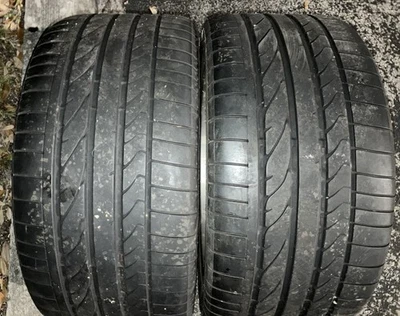 275/35R19 TIRES 一对 2 件普利司通 Potenza 轮胎 RE050A XL 高性能 — 第 1/4 张图片