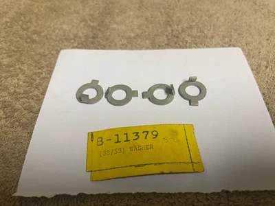 JUEGO DE 4 ARANDELAS DE BLOQUEO DE RESORTE DE ACCIONAMIENTO DE ARRANQUE MODELO T FORD B-11379-C NUEVO DE STOCK Foto 1 de 3