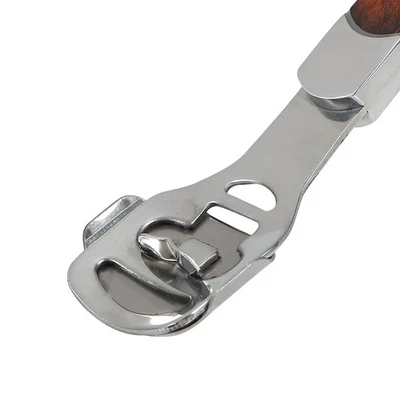 Herramienta de cuidado de pies con mango de madera removedor de callos pedicura raspador tarjeta única Foto 1 de 4