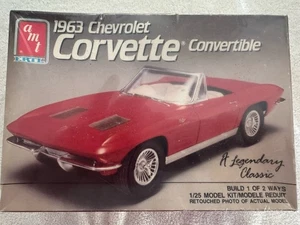 AMT Chevy Corvette - 1963 Cabrio Modellbausatz - Bild 1 von 8