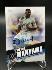 2022 Topps MLS - Victor Wanyama #113 Auto - CF Montreal - Picture 1 of 2