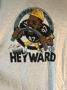 NWT Pittsburgh Steelers Homage Giant Eagle Exclusive Shirt Cam Heyward XXL NFL - Picture 1 of 4