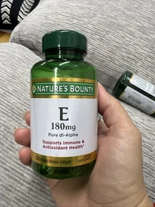 Nature’s Bounty Vitamin E 180mg 120 Softgels⭐️Immune Support EXP 06/27 - Picture 1 of 3