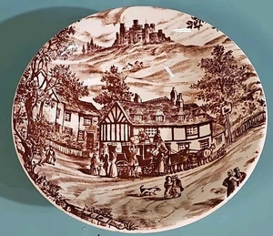 Vintage Servierschale Made in England Broadhurst And Sons Staffordshire 6" - Bild 1 von 4
