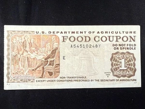 USDA Food Stamp Coupon $1 Series 1994 B (E) SPC1639 - Picture 1 of 2