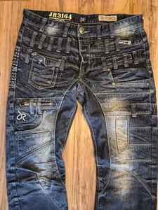 J Rag Famous Denim Los Angeles JR 3164 Size 34 Faded Mens Jeans  - Picture 1 of 19