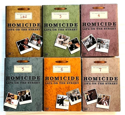 NBC Homicide Life On The Street Complete Series Seasons 1 2 3 4 5 6 & 7 on DVD - Image 1 of 3