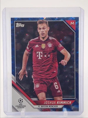 JOSHUA KIMMICH 2021 TOPPS UEFA CHAMPIONS LEAGUE ICY BLUE FOIL /99 Q1219 - Image 1 of 2