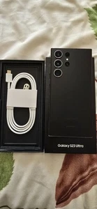 Samsung Galaxy S23 Ultra 256GB, Black, Unlocked - Afbeelding 1 van 4