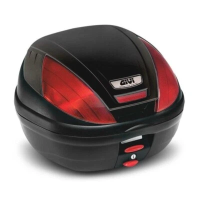 Suzuki SV 650 2022 GIVI E370 Tech Top Box + 3111FZ + M5M Monolock Set Foto 1 de 4