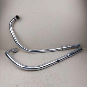 Norton Commando Header Exhaust Pipes 1968-70 Fastback NOS, 06-0620 06-0621 #2 - Picture 1 of 4