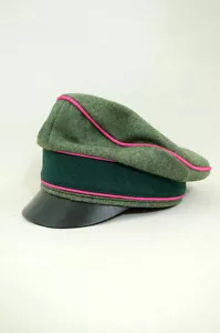 WWII German Heer Wool Panzer Crusher Visor Cap - Picture 1 of 1
