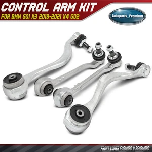 4x Front Lower Forward & Rearward Control Arm w/ Ball Joint for BMW G01/02 X3 X4 - Picture 1 of 9