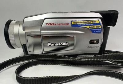 Panasonic PV-DV52D-S Mini DV Camcorder UNTESTED AS IS - Image 1 of 4