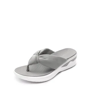 Women's Arch Support Soft Cushion Flip Flops Thong Sandals - Picture 1 of 25