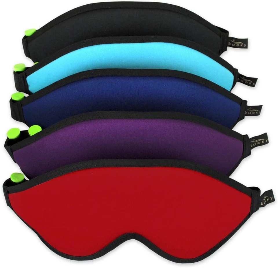 Bucky SHADES Block Out Sleep Eye Mask Sleeping Ultralight Blindfold  ALL COLORS - Image 1 of 1