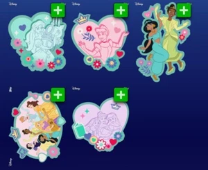 [DIGITAL] Topps Disney - Princess Create Your World 24 S1 - Teal Die-Cuts - Pick - Picture 1 of 1