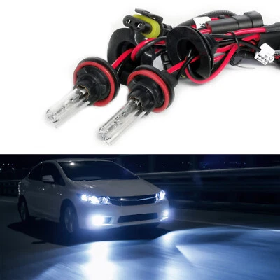 H11 8000K Ice Blue HID Bulb 35W Xenon Headlight Replacement for Nissan Altima - Image 1 of 4