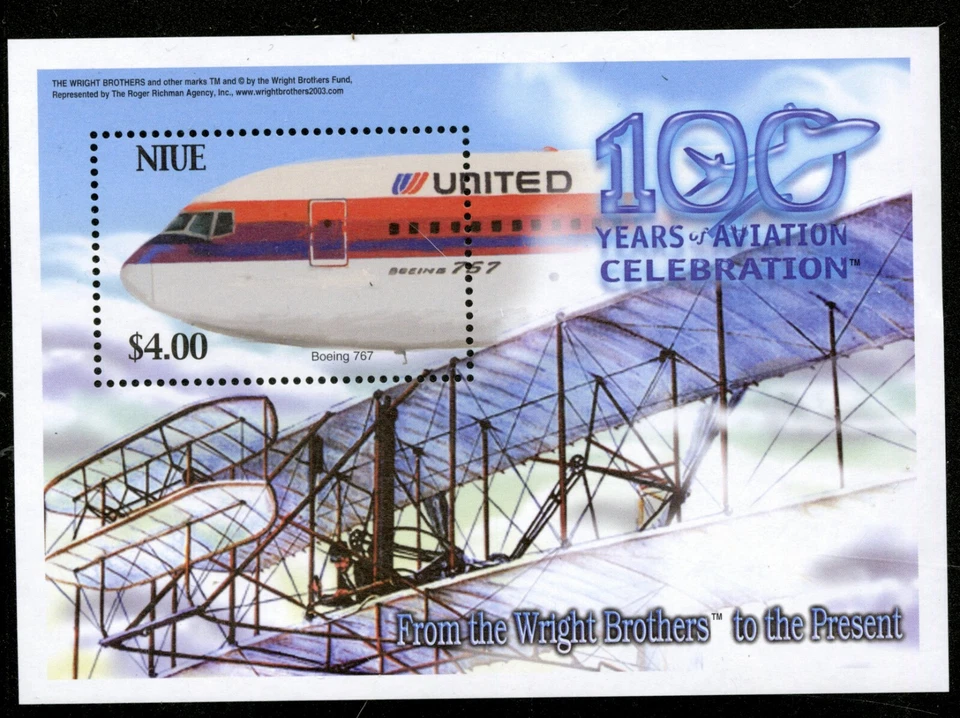 Niue  2003   Scott #   781     Mint Never Hinged Souvenir Sheet - Image 1 of 1