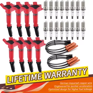 8 LH&RH Ignition Coil Pack For Ford F-150 F-250 Super Duty F-350 Super Duty 6.2L - Picture 1 of 17