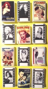 * FEVES LES LEGENDES DU CINEMA série complète ..ref. H05 FILMS STARS - Picture 1 of 6
