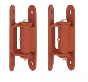 Guardian 3150.100 verstellbares Scharnier Torriegel Tor, Bolzenpfosten (prime coated) Paar - Bild 1 von 2