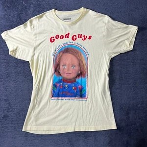 Good Guys Chucky Doll T Shirt Light yellow Size XL - Picture 1 of 6