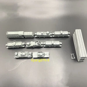 1/144 WWII German BP42-44 Armored Tank Train 3D Printed Unpainted Model Kit Toy - Picture 1 of 5