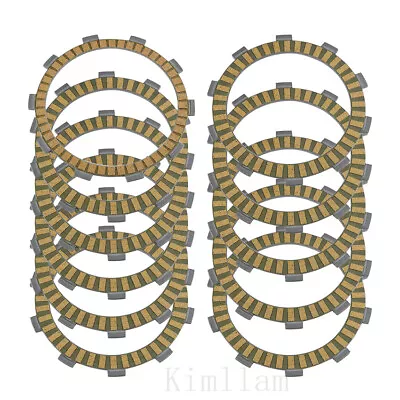 Clutch Friction Plate Kit for Ducati Superbike 848 08-10 Panigale 848 Evo 11-13 - Image 1 of 4