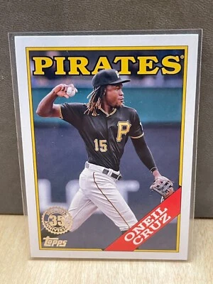 Oneil Cruz 2023 Topps  Baseball 35th Anniversary  #T88-6 Pirates - Image 1 of 2
