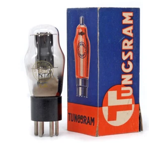 ONE 25Z5G/25Z5 TUNGSRAM NOS FRANCE Tube Valvola Lampe Valvula Valve 电子管 진공관 真空管 - Bild 1 von 1