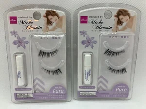 Artificial eyelashes miche Pure x 2ea Daiso Japan - Picture 1 of 2