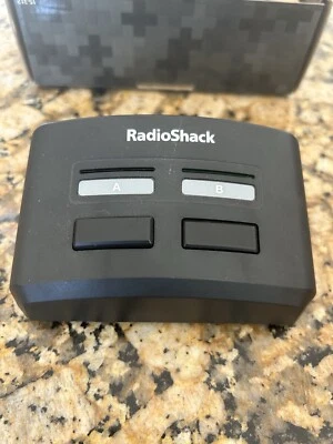 Radio Shack Composite A/V Selector Switch 2 In & 1 Out With Stickers - Image 1 of 4