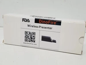 DinoFire DR100 Wireless Presenter PowerPoint Clicker Presentation Remote - Picture 1 of 3
