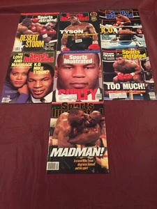Sports Illustrated Magazine - Menge 7 Ausgaben von Mike Tyson auf Cover  selten  - Bild 1 von 8