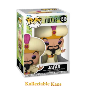 Aladdin - Sultán Jafar Disney Villanos Pop! Figura Vinilo #1519 - Imagen 1 de 3