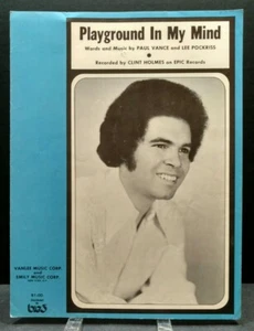 Playground In My Mind Sheet Music Clint Holmes Piano Vocal Guitar 70s Jazz F2Z - Picture 1 of 4