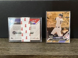 2024 NY YANKEES MLB Topps NOW RTOD Set W #'d Parallel & BR ODB17,JS ODB29 Bundle - Picture 1 of 7
