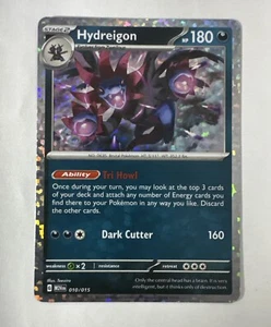 2025 McDonald’s Pokémon Dragon Discovery Hydreigon Promo Card Holo 010/015 - Picture 1 of 2