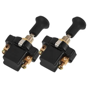 Interruptor de control de luz universal antiniebla para carro de golf 2 piezas empuje tirón automotriz - Imagen 1 de 12