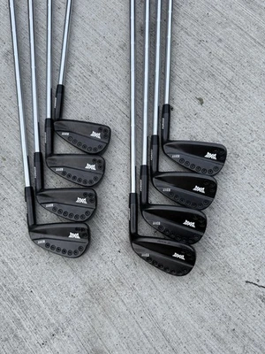 PXG Steel Black Forged 0311T 3-PW Iron Set Stiff Steel Right Handed Very Good - Image 1 of 4