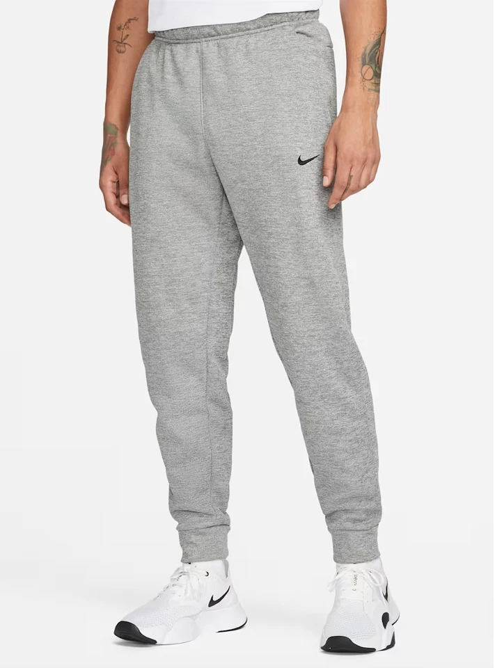 Nike Therma-FIT Tapered Jogger Pants Mens Size Large Grey Heather DQ5405-063