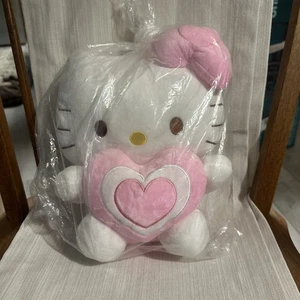 Hello Kitty 12” Plush Heart Love Stuffed Animal No Tags Free Shipping - Picture 1 of 5